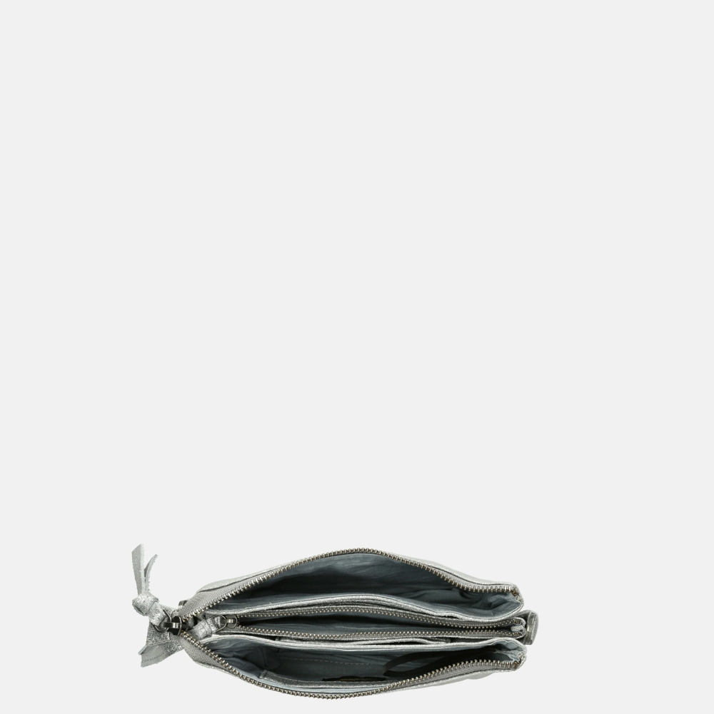 Legend Como clutch/crossbody tas silver bij Duifhuizen