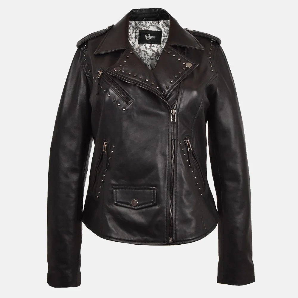 Dekkers Ledermode Irena dames jack black bij Duifhuizen