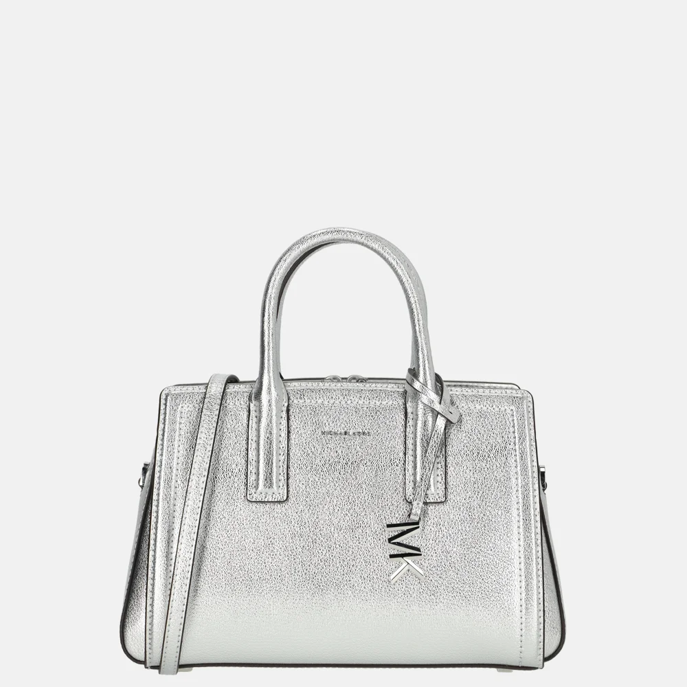 Michael Kors Laila handtas zilver