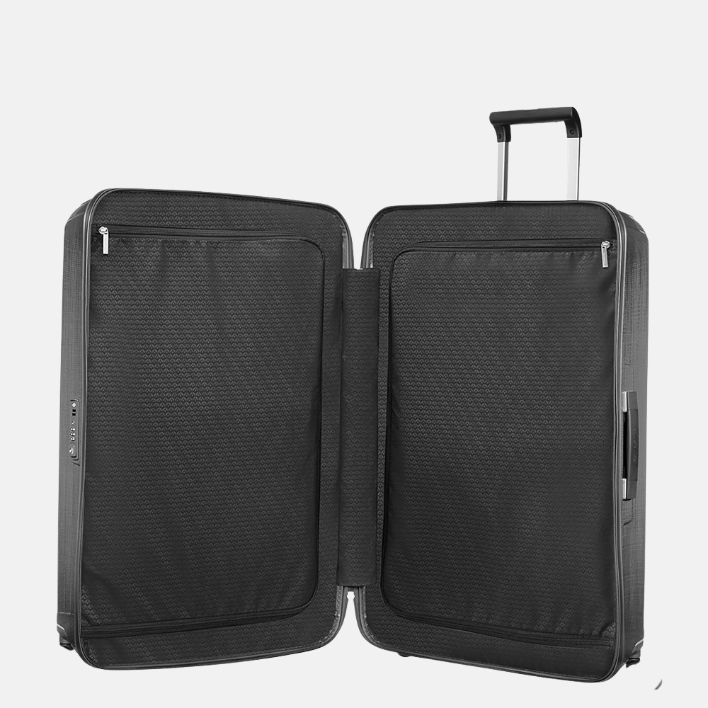 Samsonite Lite-Box spinner 69 cm eclips grey bij Duifhuizen