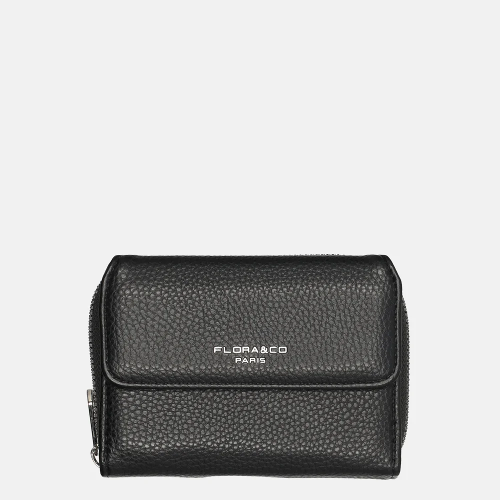Flora & Co portemonnee black