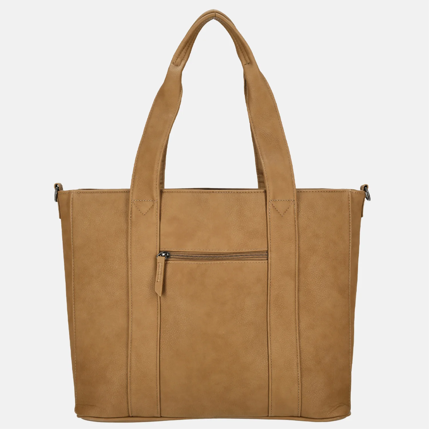 Enrico Benetti Taylor shopper 15 inch camel bij Duifhuizen