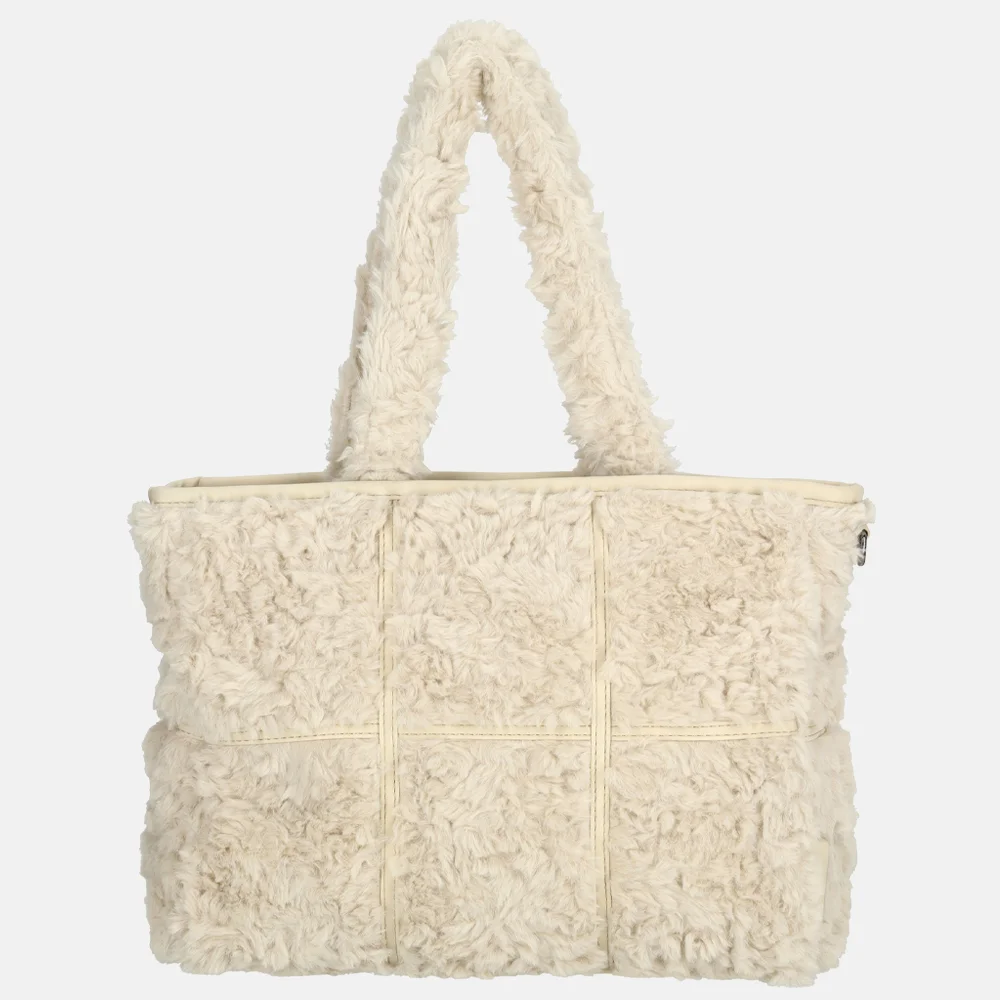 Enrico Benetti Fay handtas teddy off white bij Duifhuizen