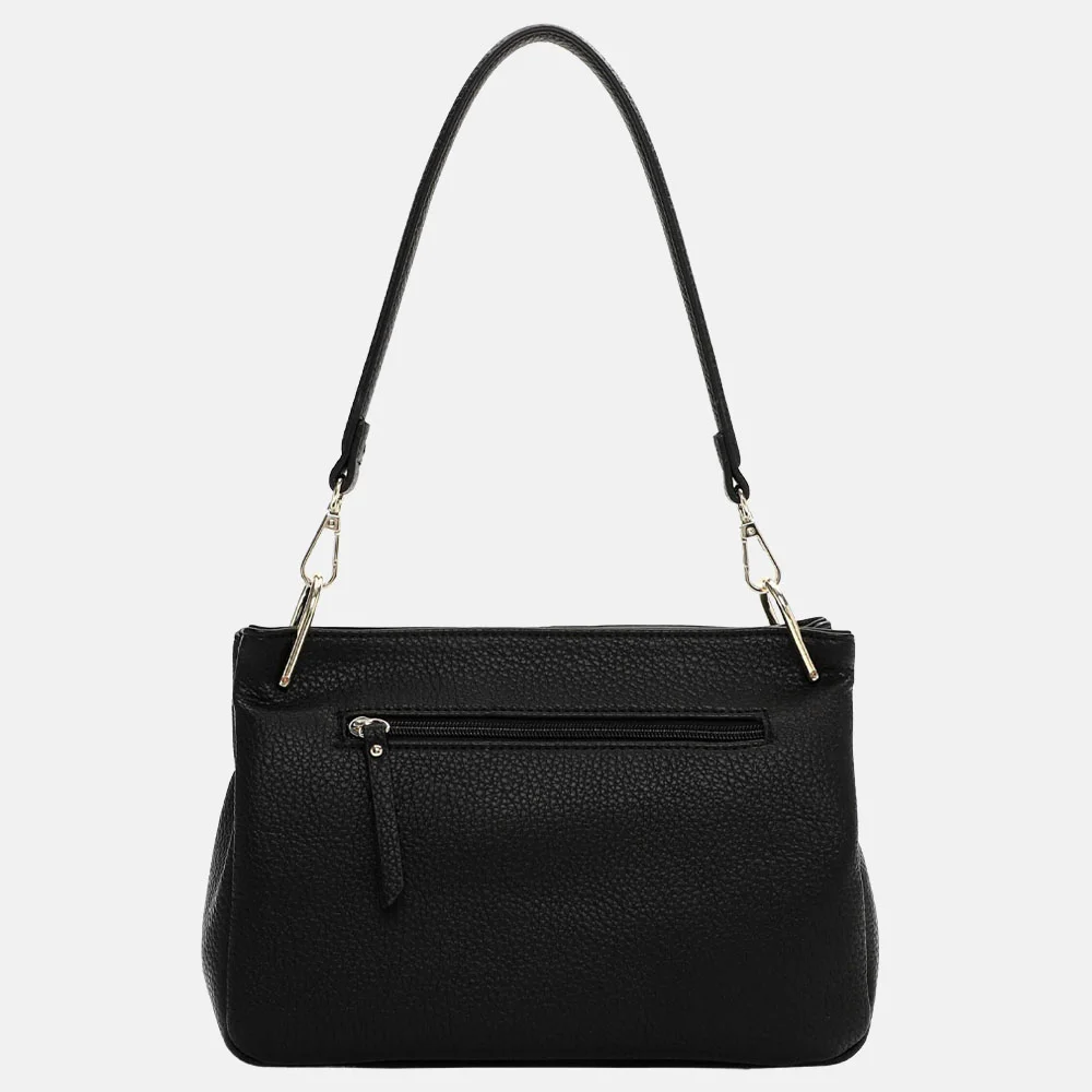 Emily & Noah Halla schoudertas M black bij Duifhuizen