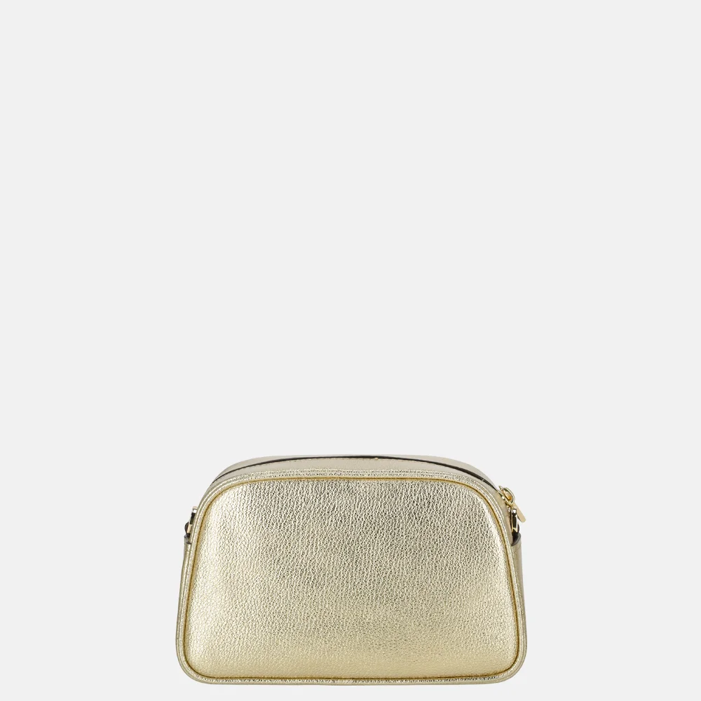 Michael Kors Jet set crossbody tas pale gold bij Duifhuizen