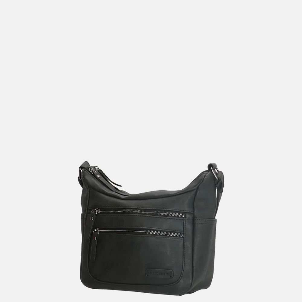 Enrico Benetti Nouméa crossbody tas black bij Duifhuizen