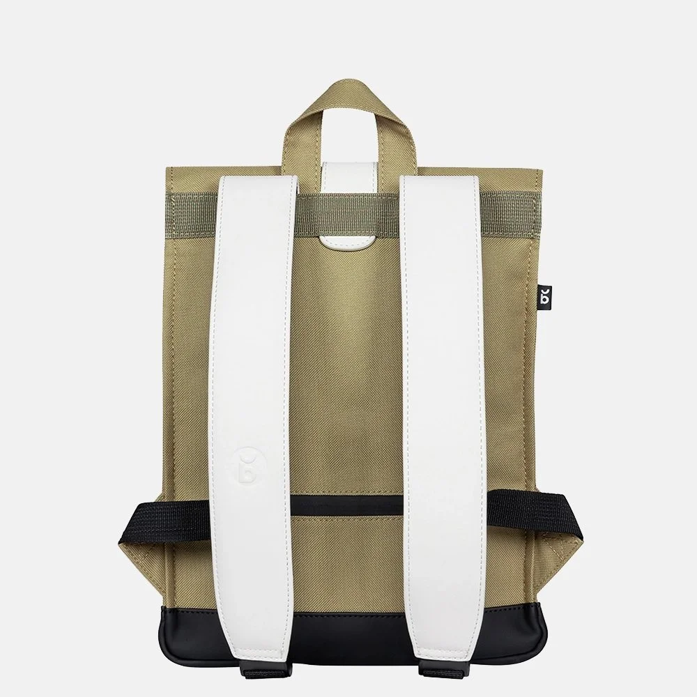 Bold Banana Envelope Mini rugzak olive ivory bij Duifhuizen