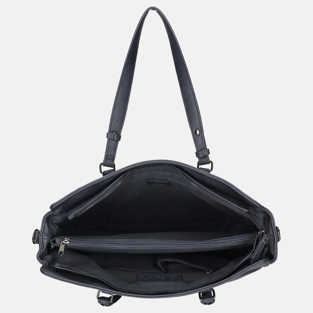 Enrico Benetti Lily shopper blauw bij Duifhuizen