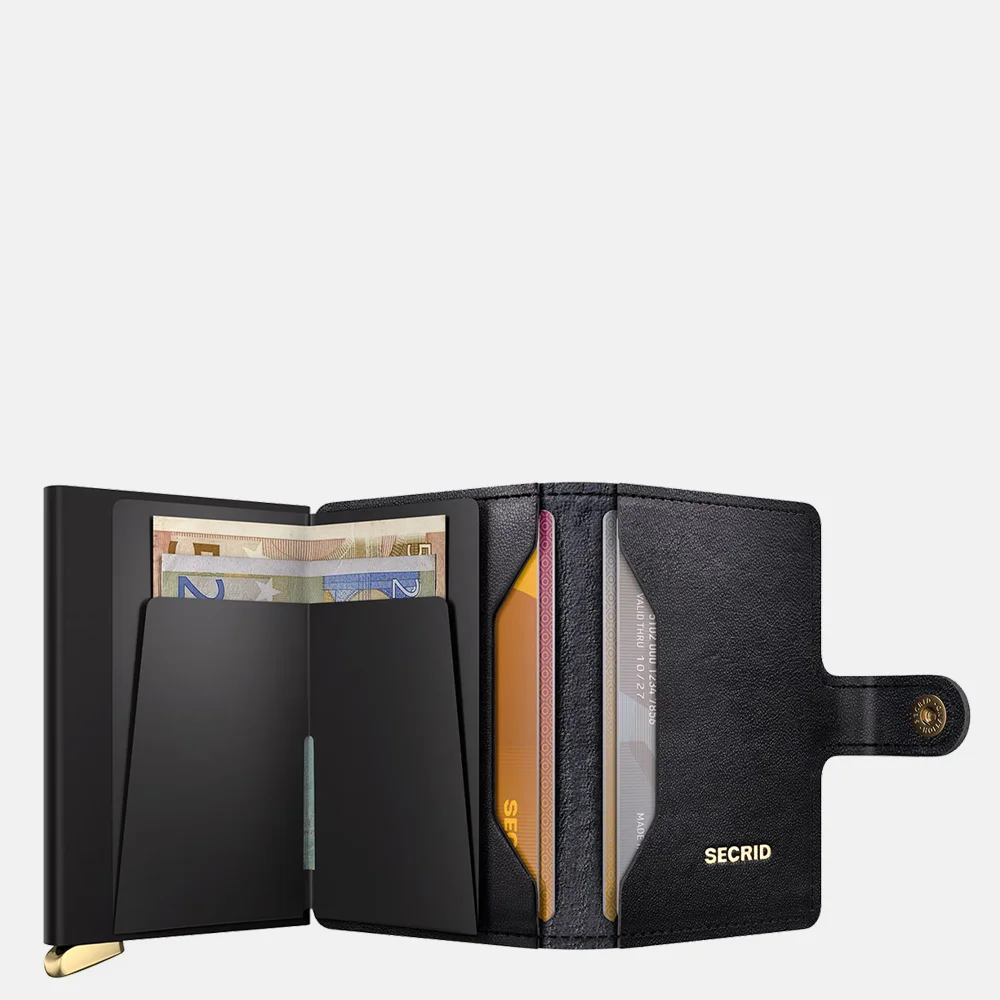 Secrid Premium Miniwallet Emboss Diamond pasjeshouder black bij Duifhuizen