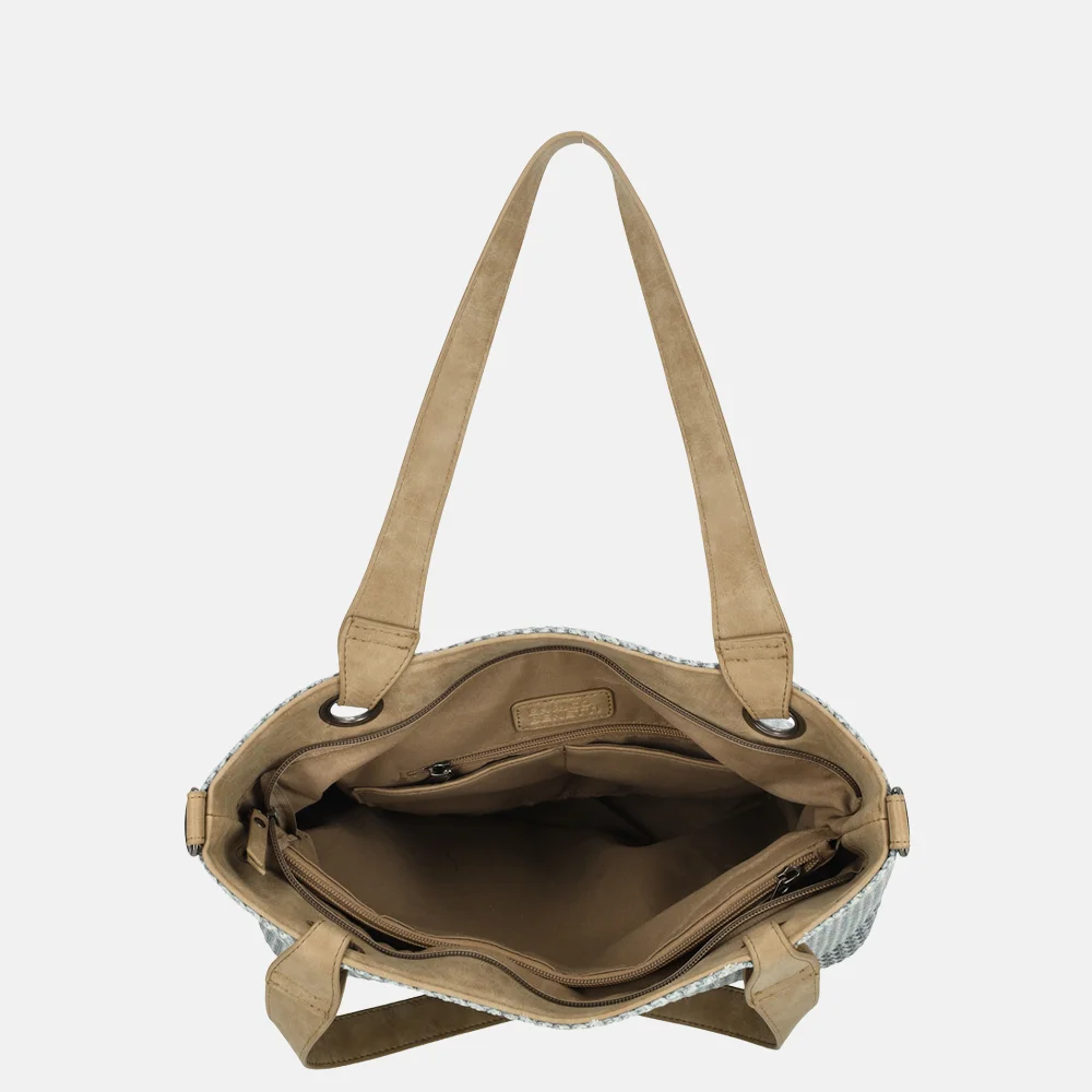 Enrico Benetti Summer shopper M lichtblauw bij Duifhuizen