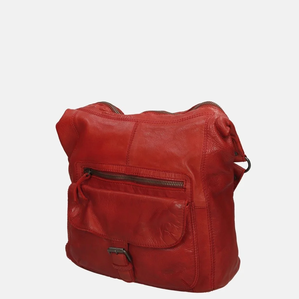 Bear Design schoudertas red bij Duifhuizen