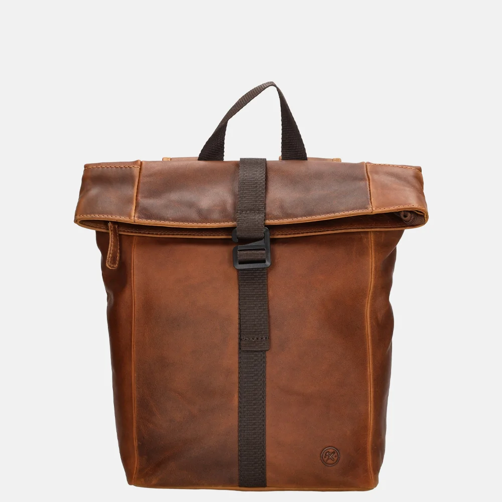 Hide & Stitches rugzak M cognac