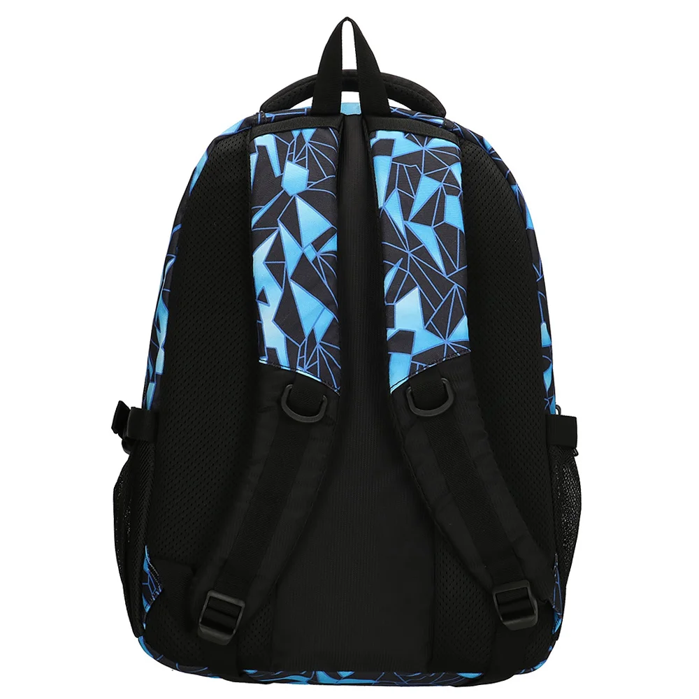Enrico Benetti Santa Cruz rugzak 17 inch black aqua bij Duifhuizen