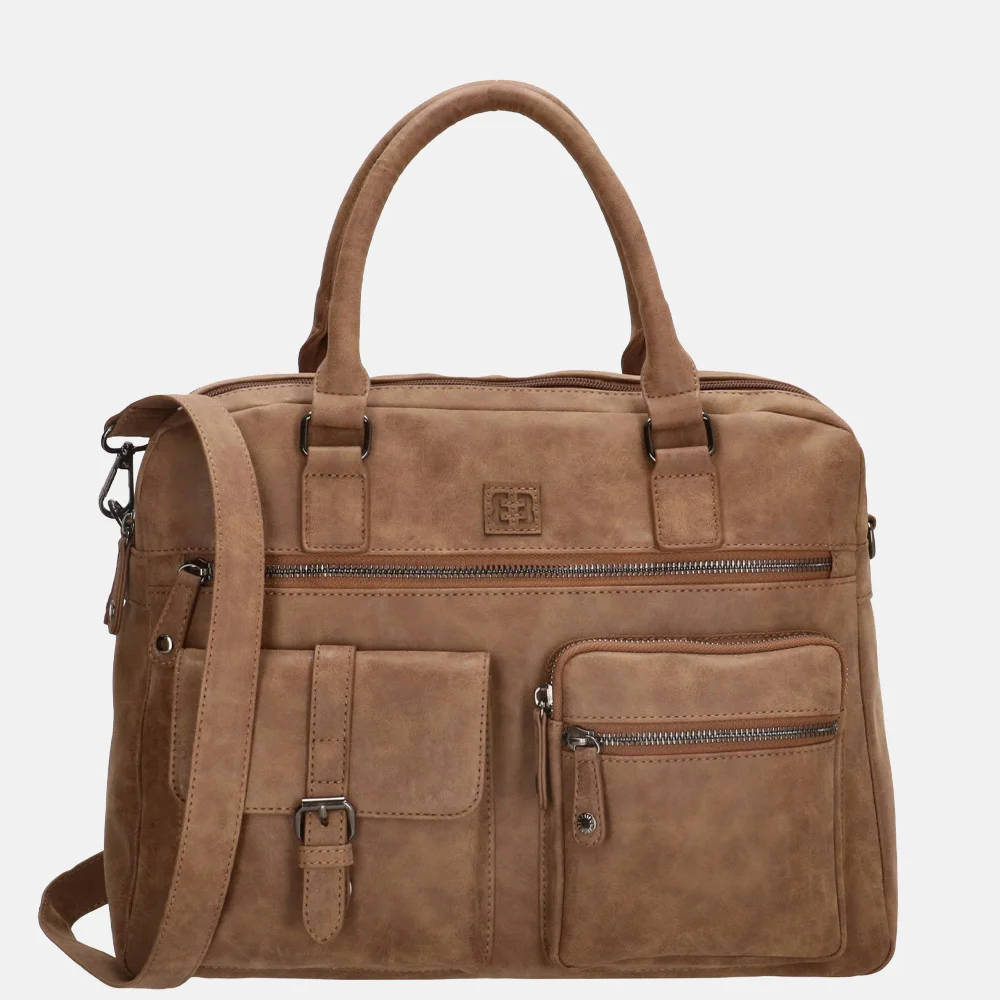 Enrico Benetti Ardèche shopper 13 inch camel