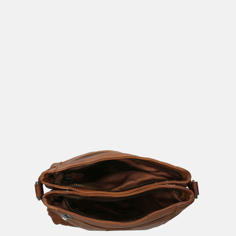 Bear Design schoudertas cognac bij Duifhuizen
