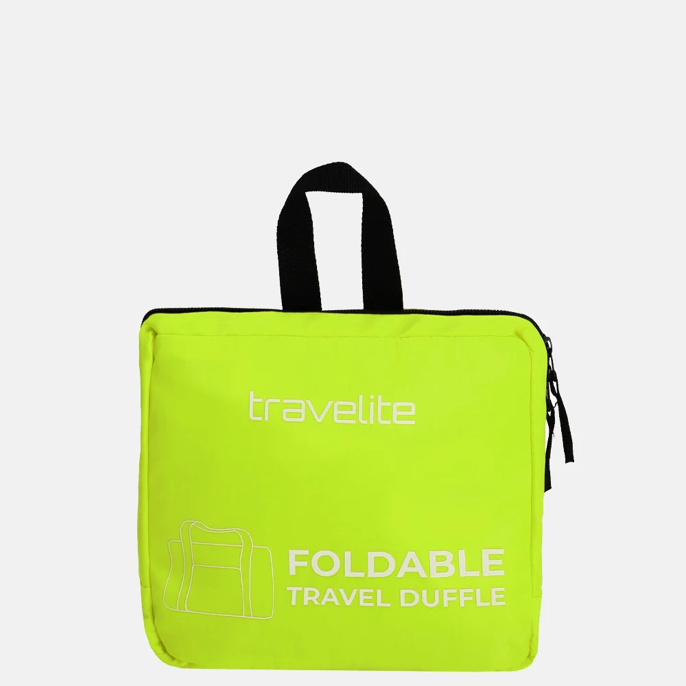 Travelite opvouwbare weekendtas lemon bij Duifhuizen