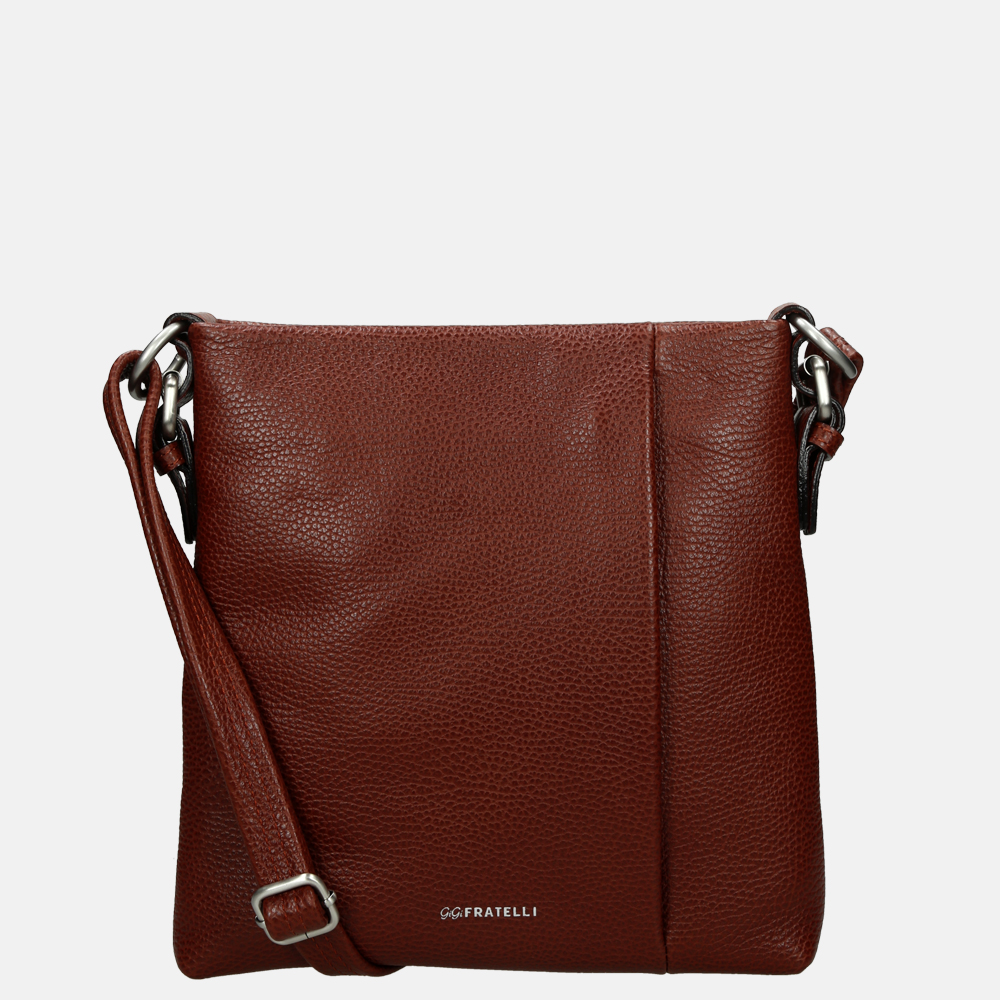 Gigi Fratelli Romance crossbody tas brandy