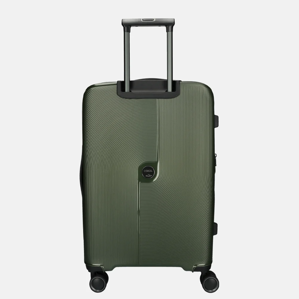 Jump Oskol reiskoffer 66 cm expandable kaki bij Duifhuizen