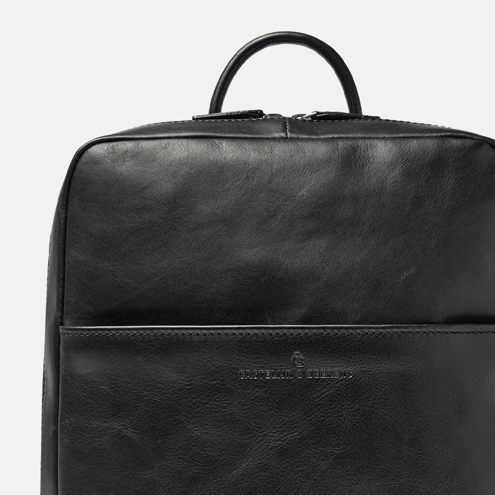 Castelijn en Beerens laptoprugzak 15 inch zwart bij Duifhuizen