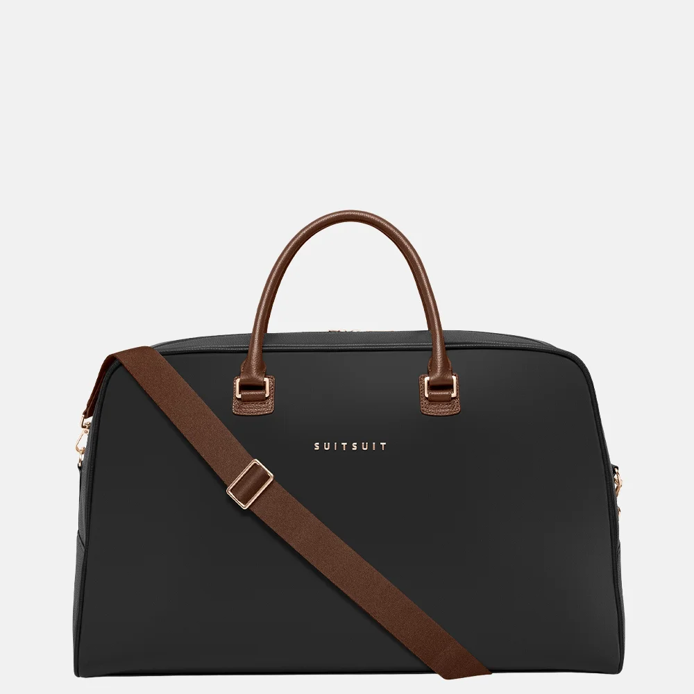 SUITSUIT Serenity Weekendtas hoog black olive bij Duifhuizen
