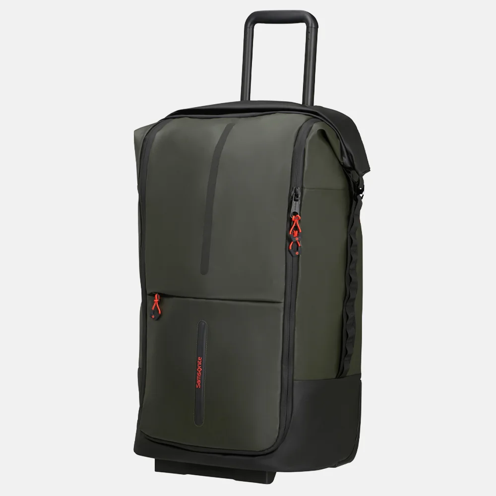 Samsonite Ecodiver opvouwbaar 4-in-1 reistas op wielen matt climbing ivy bij Duifhuizen