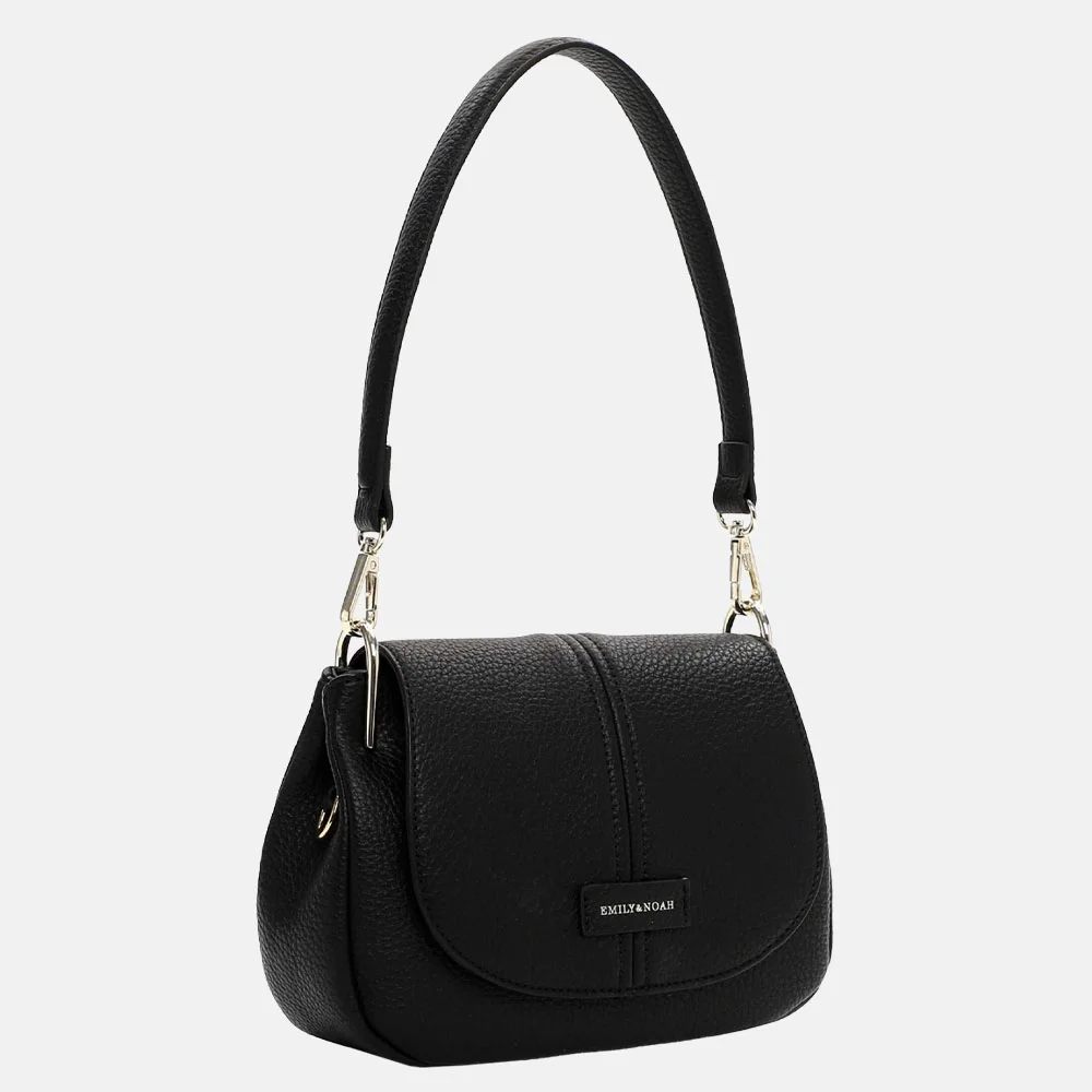 Emily & Noah Halla schoudertas black bij Duifhuizen