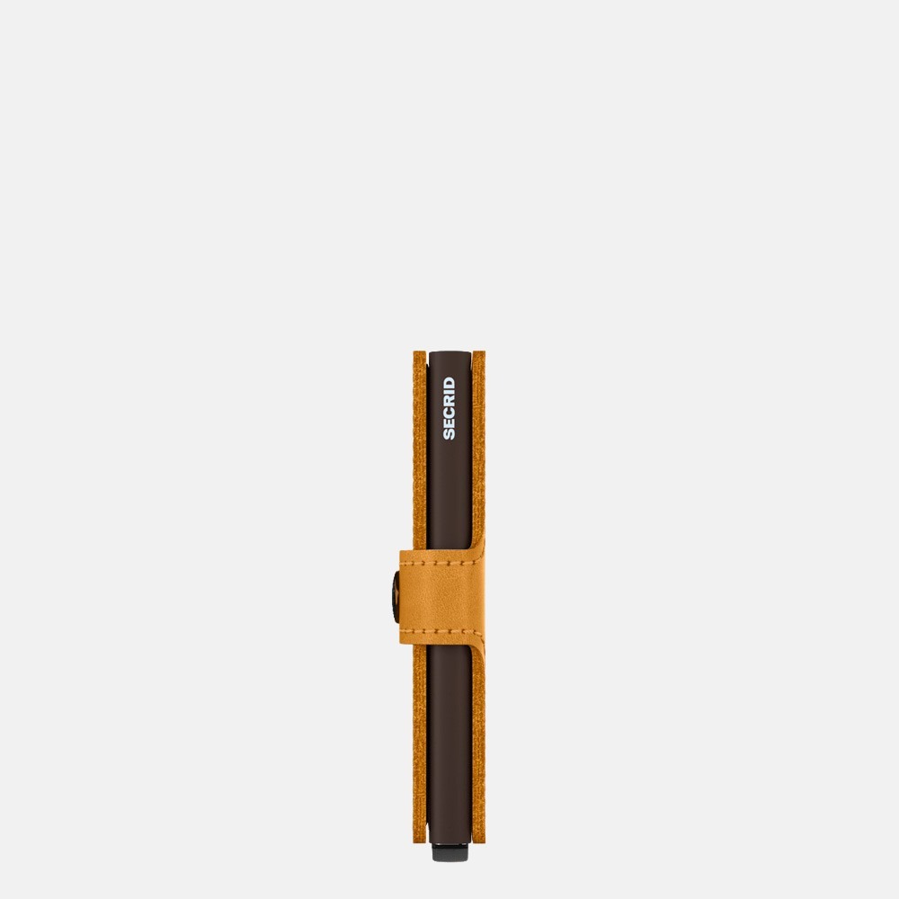 Secrid Miniwallet pasjeshouder vintage ochre bij Duifhuizen