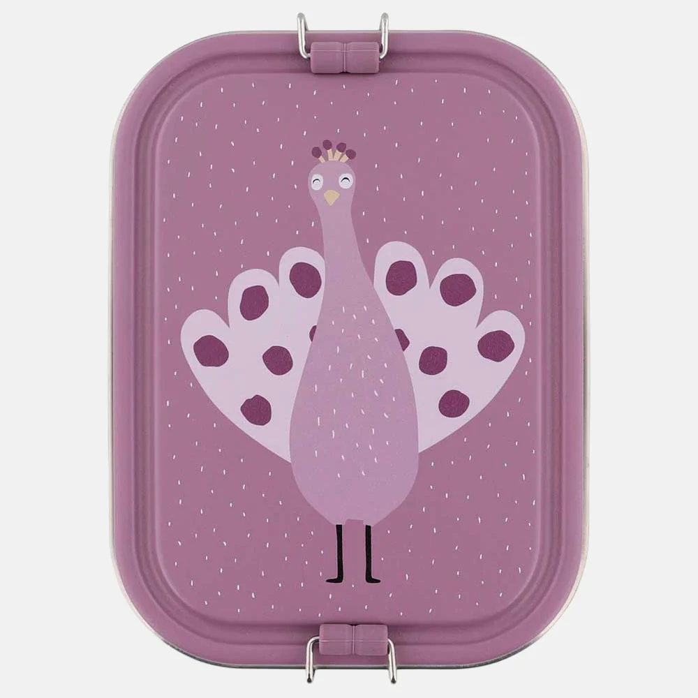 Trixie lunchbox large Mrs. Peacock bij Duifhuizen