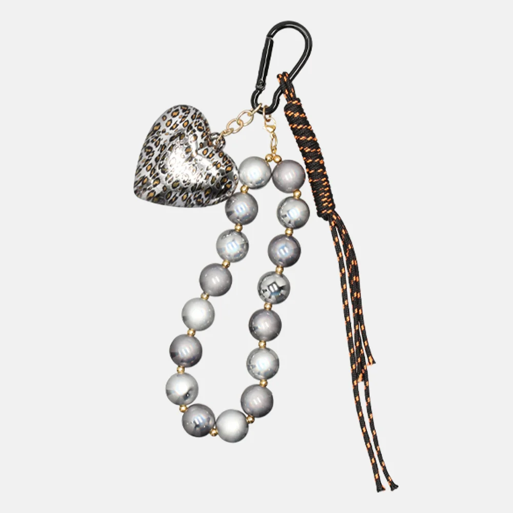 Beagles bag charm/tassenhanger zilver