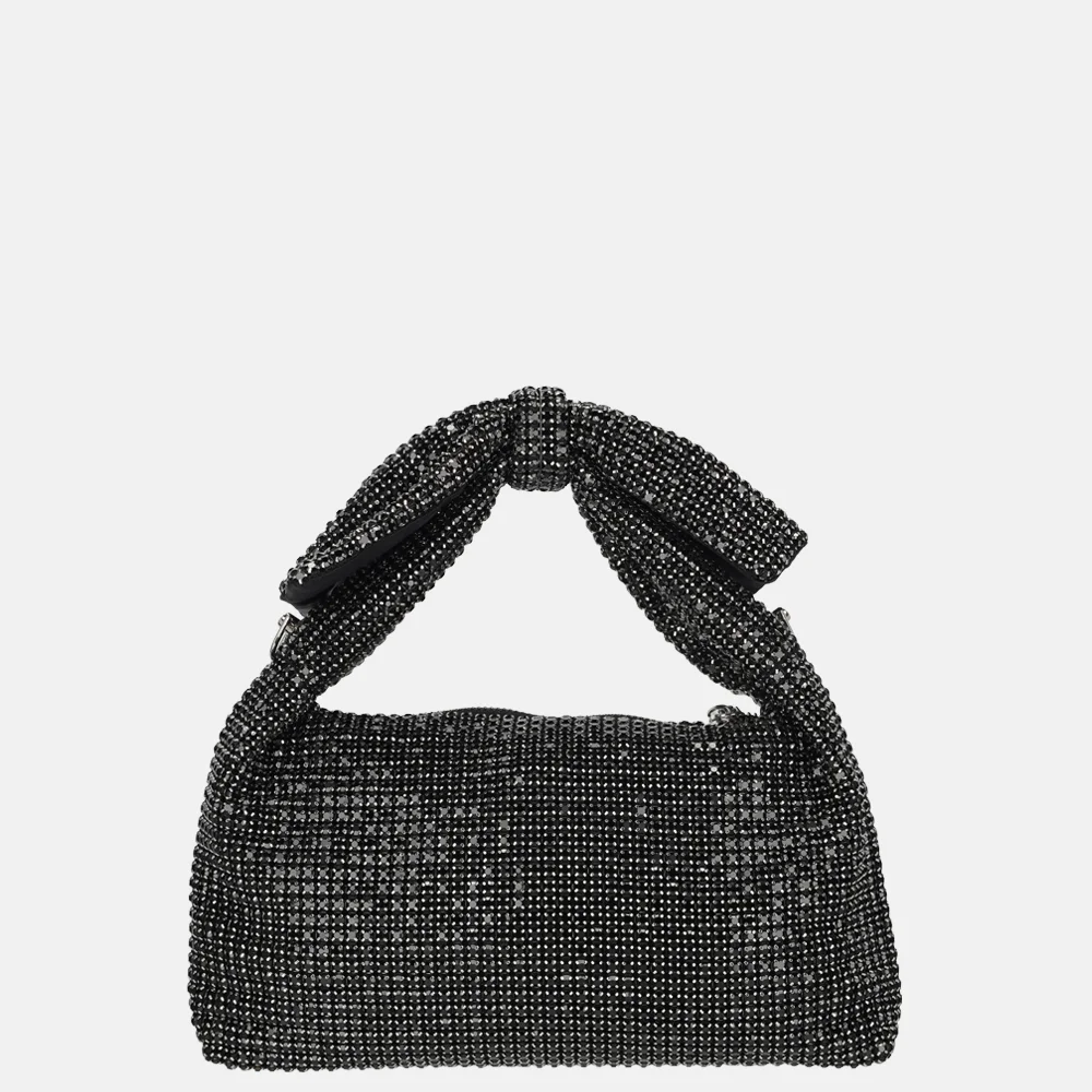Firenze Strik strass handtas black bij Duifhuizen