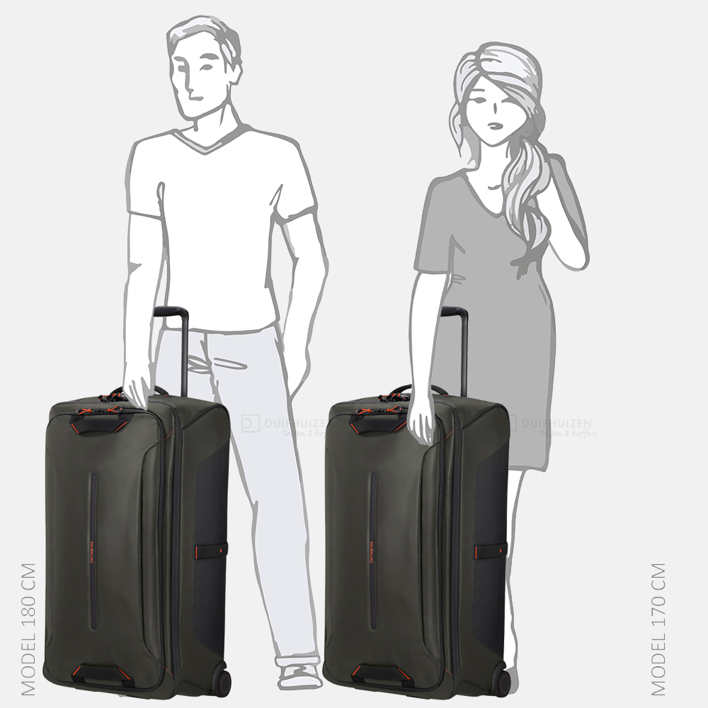 Samsonite Ecodiver reistas op wielen 79 cm TSA climbing ivy bij Duifhuizen