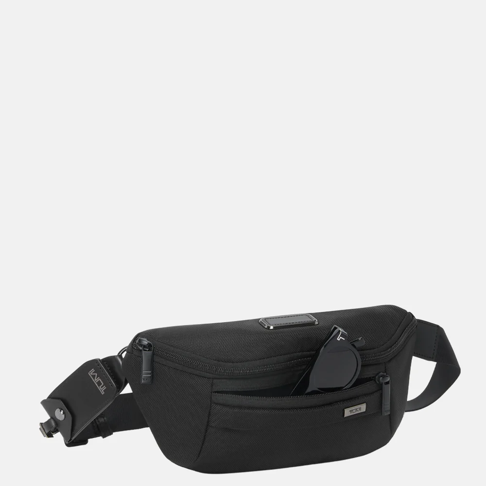 Tumi Alpha Belt Bag Sling heuptas black bij Duifhuizen