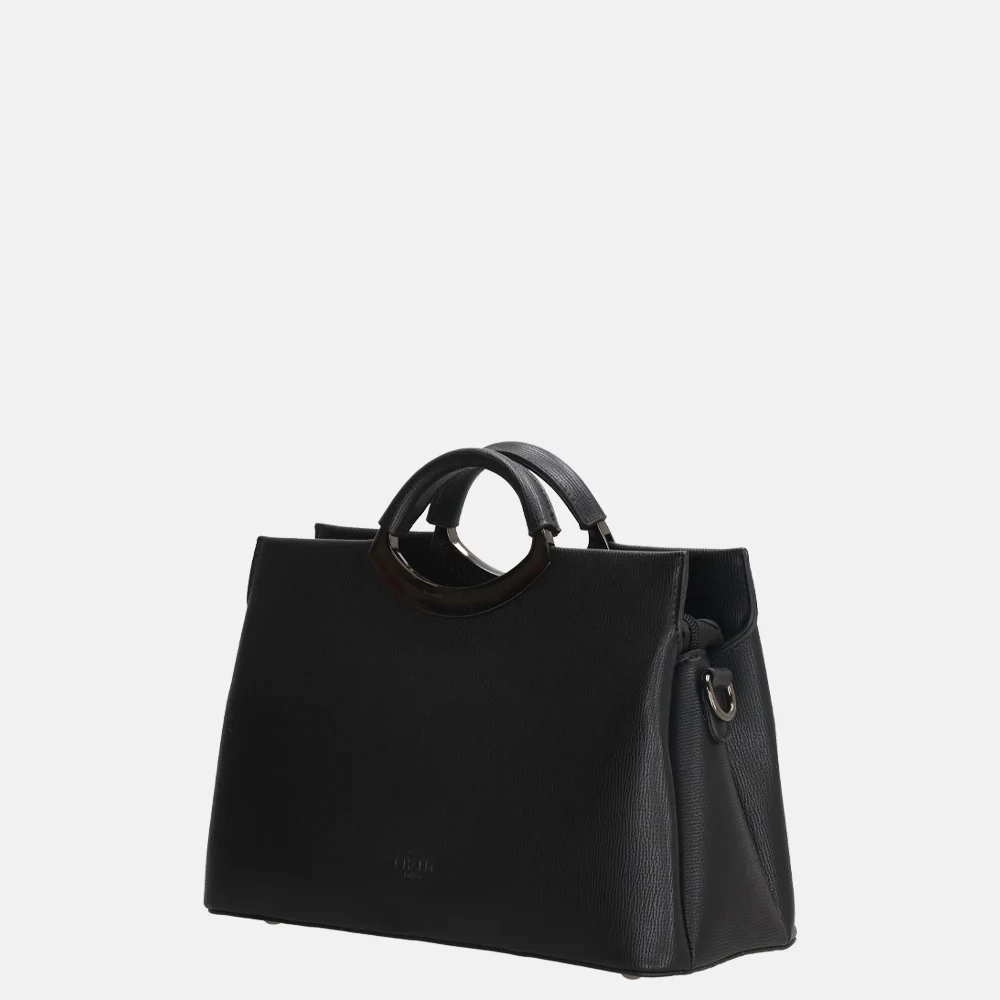 Charm London handtas zwart bij Duifhuizen