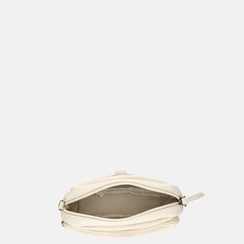 Enrico Benetti Hailey crossbody tas off white bij Duifhuizen