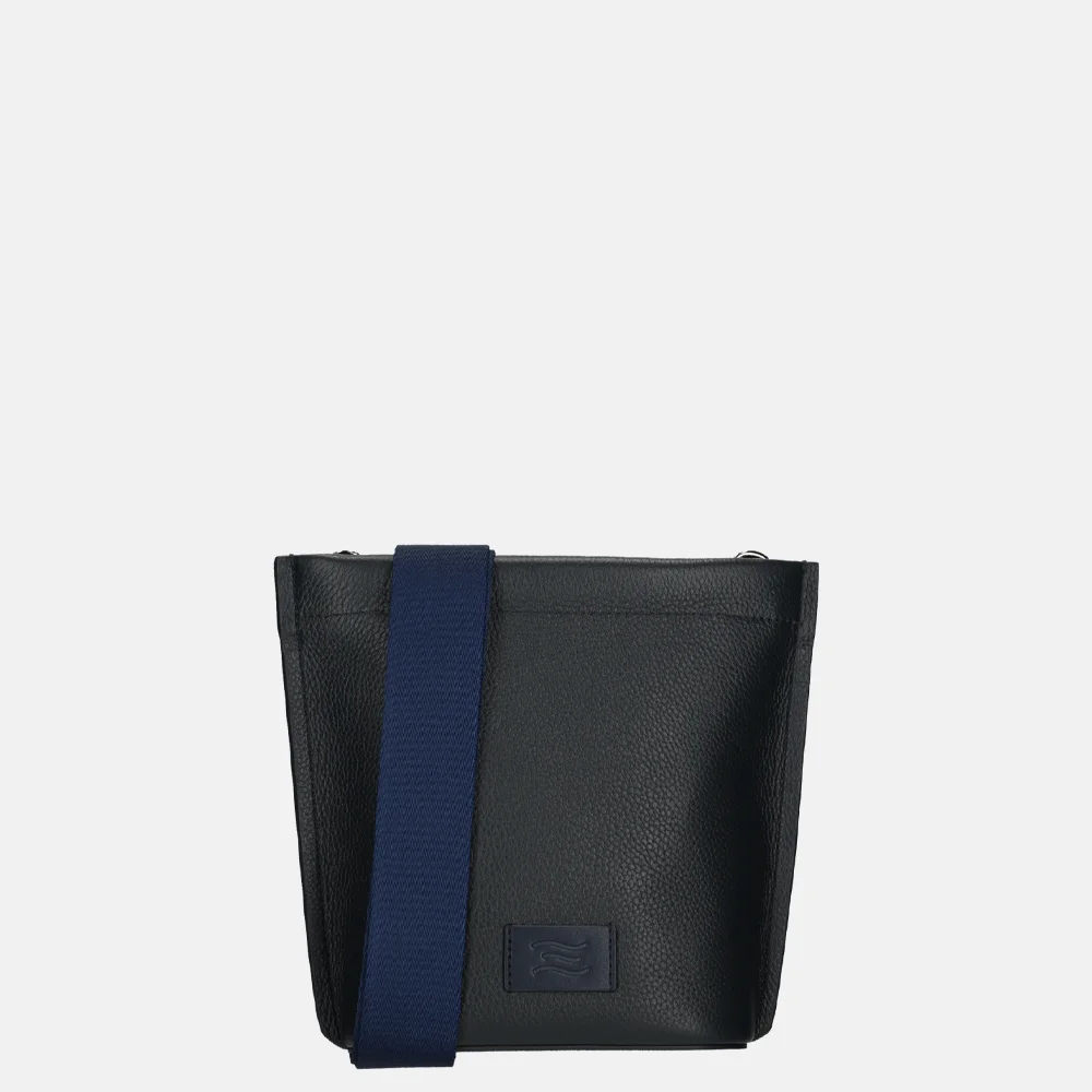 Crinkles crossbody tas S navy bij Duifhuizen