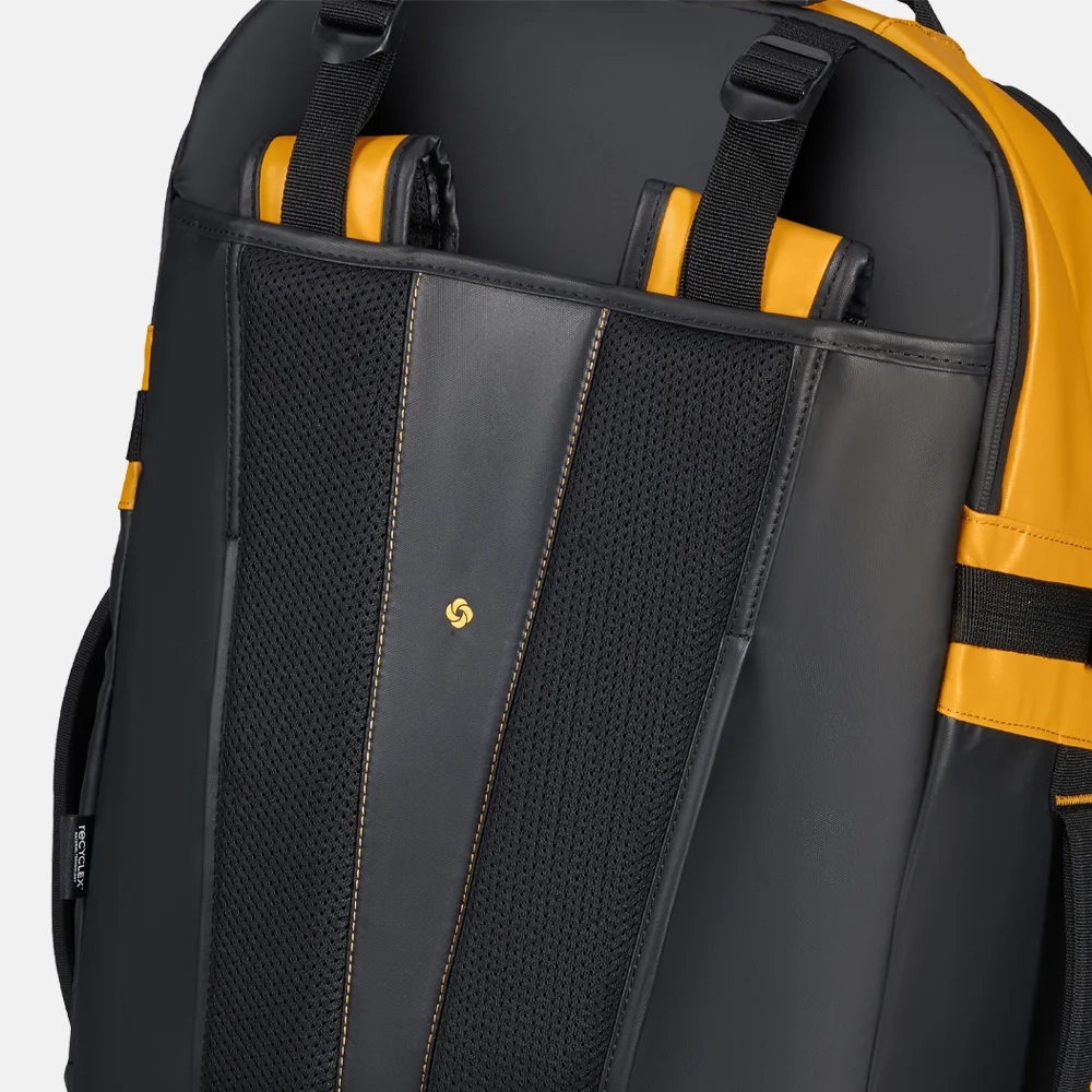 Samsonite Eco Diver Travel Backpack rugzak 17 inch M yellow bij Duifhuizen