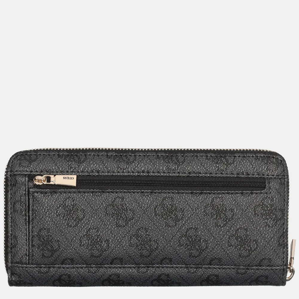 Guess Laurel II portemonnee coal logo bij Duifhuizen