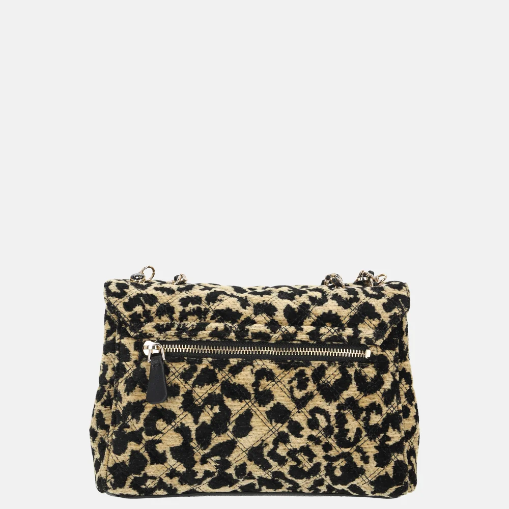 Guess Giully II flap crossbody tas leopard bij Duifhuizen