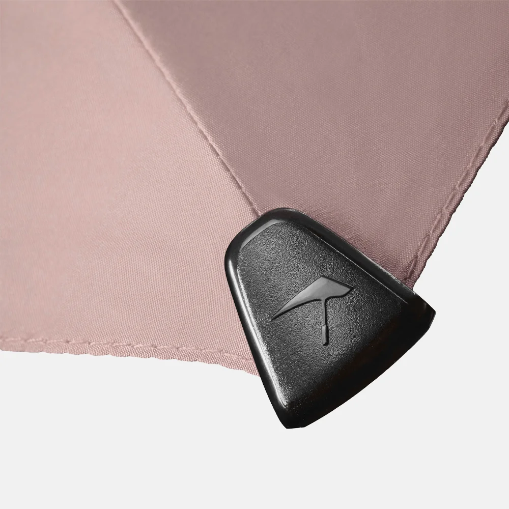 Senz automatic foldable stormparaplu lotus pink bij Duifhuizen