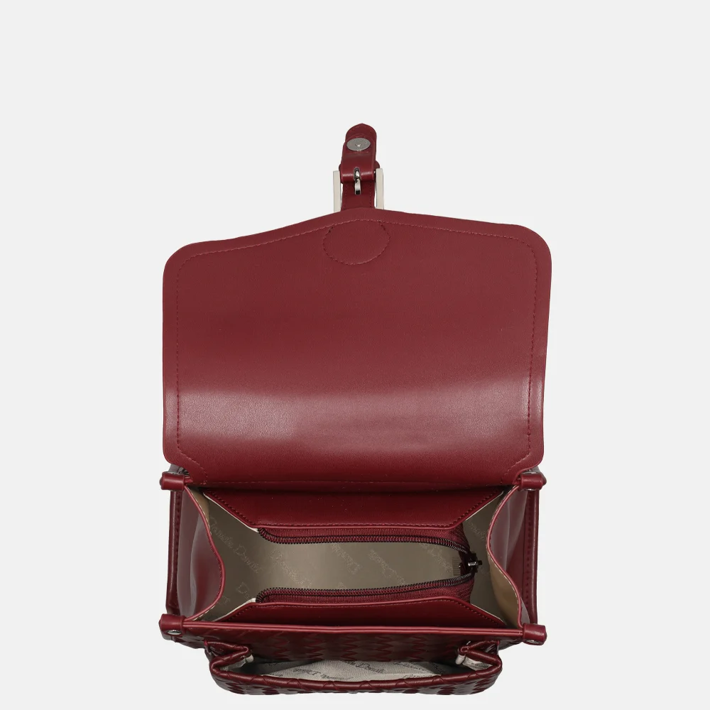 Daniele Donati rugzak burgundy bij Duifhuizen