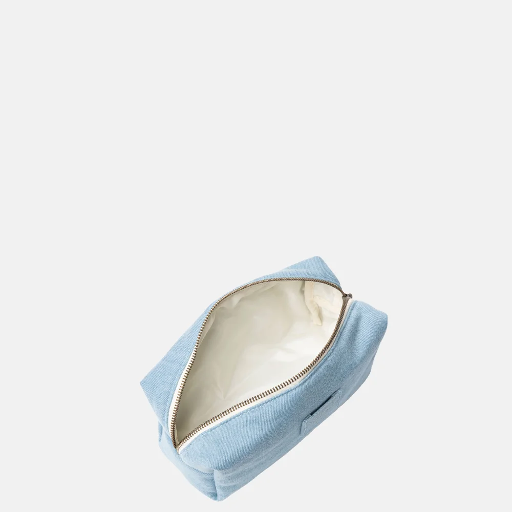 Studio Noos Denim solid toilettas S denim bij Duifhuizen