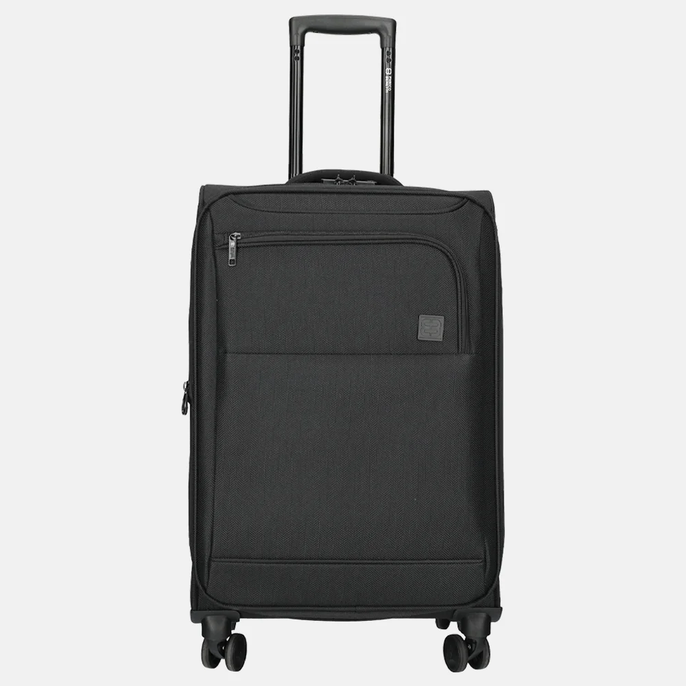 Enrico Benetti Oakville reiskoffer 65 cm zwart