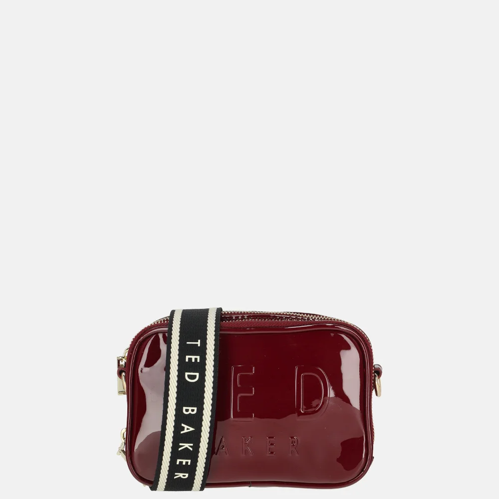 Ted Baker Lauli crossbody tas oxblood