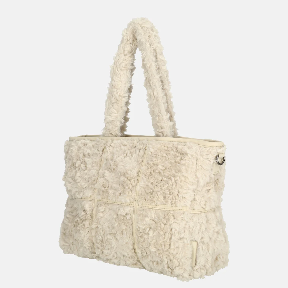 Enrico Benetti Fay handtas teddy off white bij Duifhuizen