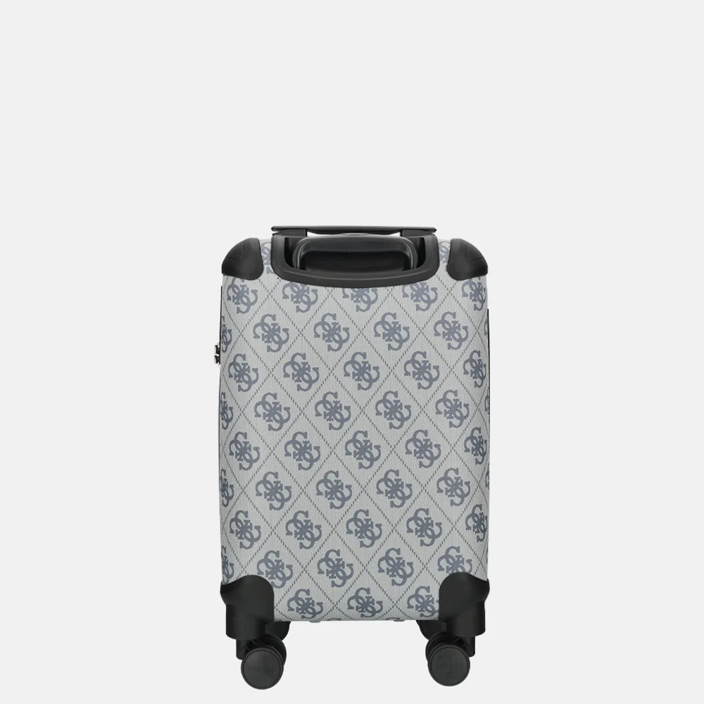 Guess Berta handbagage koffer slate logo bij Duifhuizen