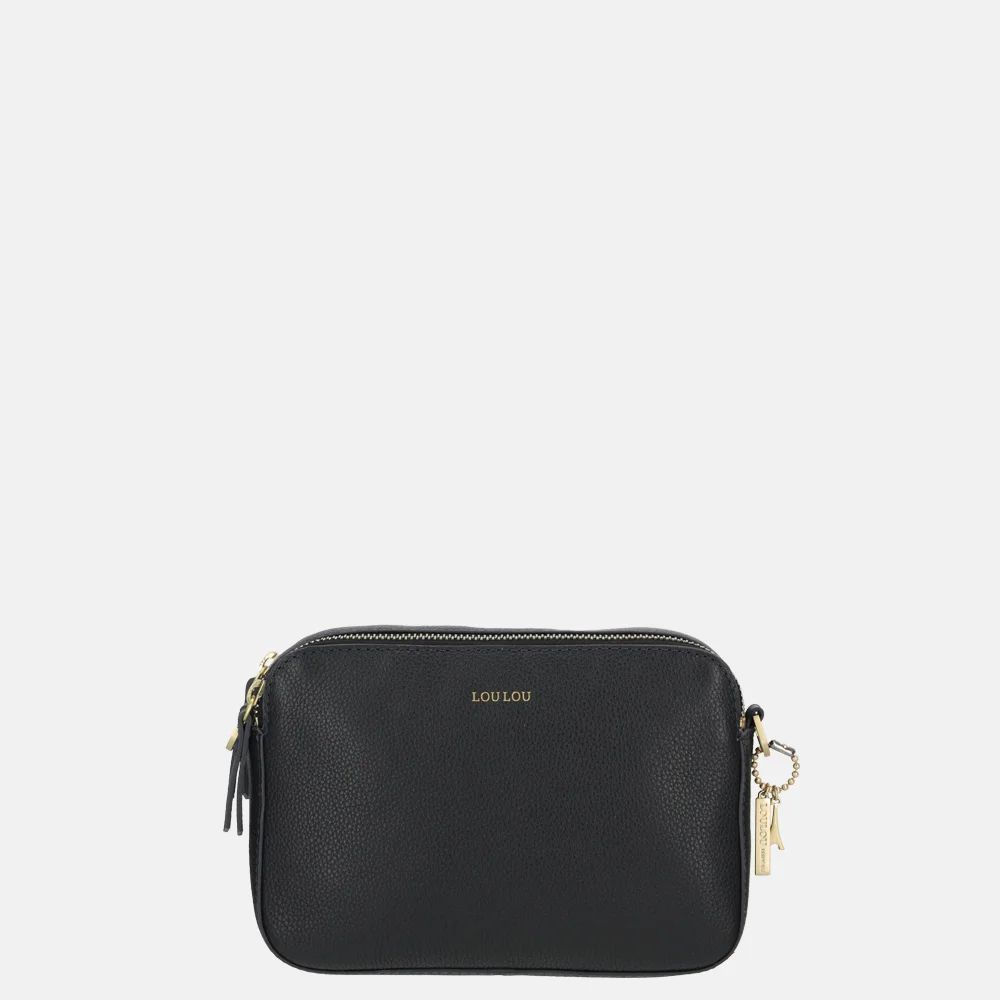 Loulou Essentiels Zoe crossbody tas dark navy bij Duifhuizen