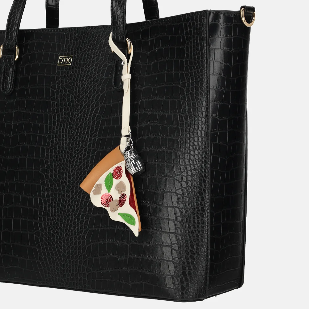 Kate Spade bag charm/tassenhanger NYC pizza multi bij Duifhuizen
