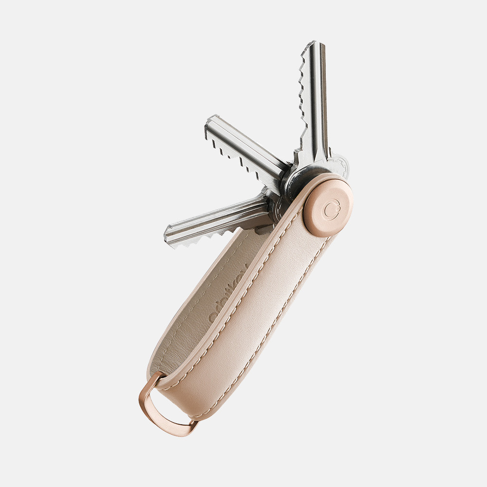 Orbitkey Key Organizer 2.0 Leather blush/blush