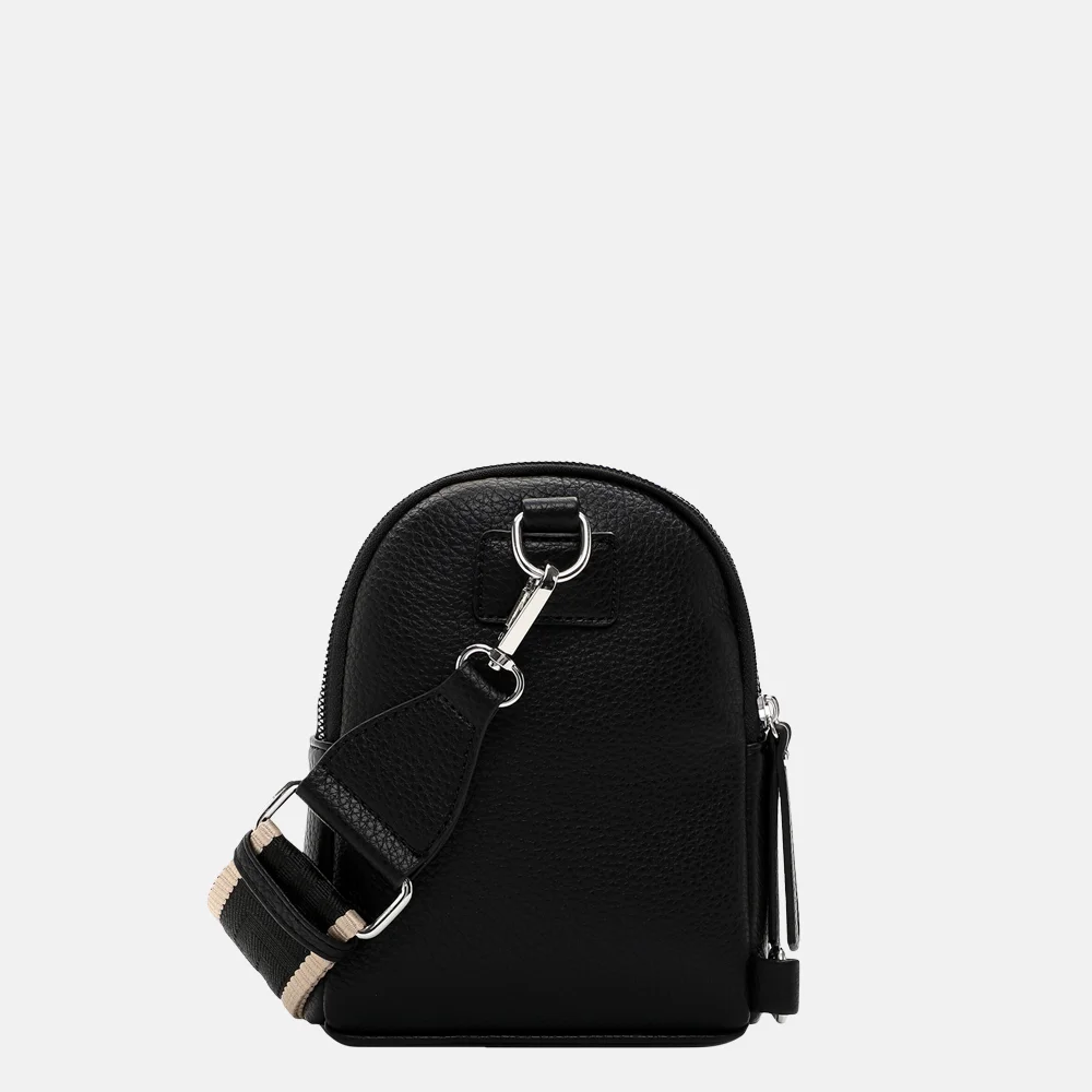 Emily & Noah Elena crossbody tas black bij Duifhuizen