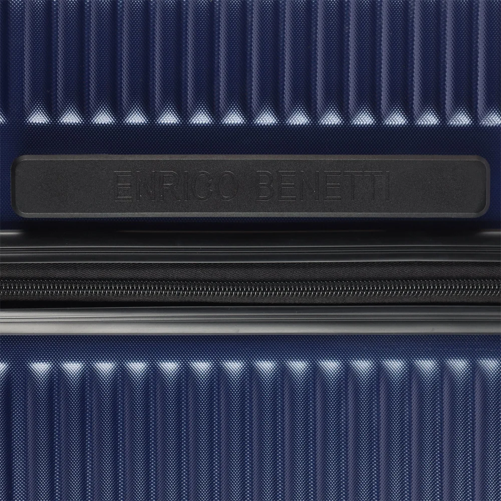 Enrico Benetti Louisville koffer 65 cm blauw bij Duifhuizen